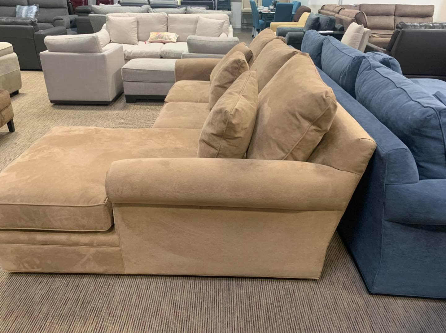 Doss 2 Piece sectional couch 699 Corona Deals Furniture