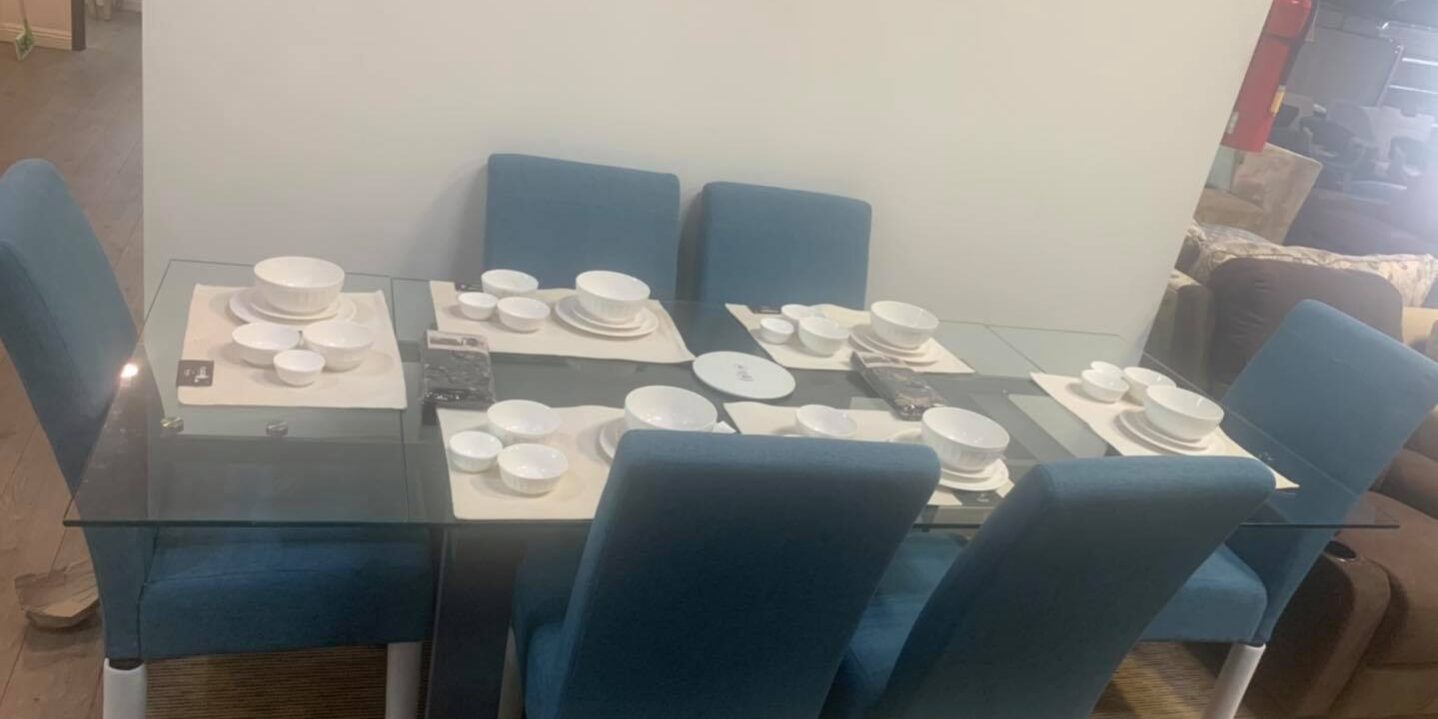 7 Piece dinning set. $2499