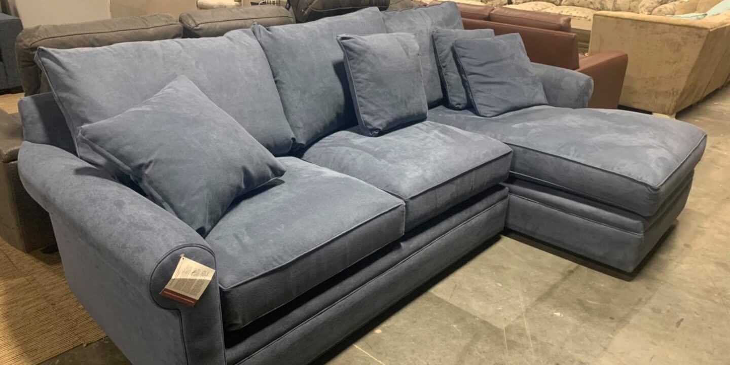 Doss ocean 2 Piece sectional couch with one chaise $699