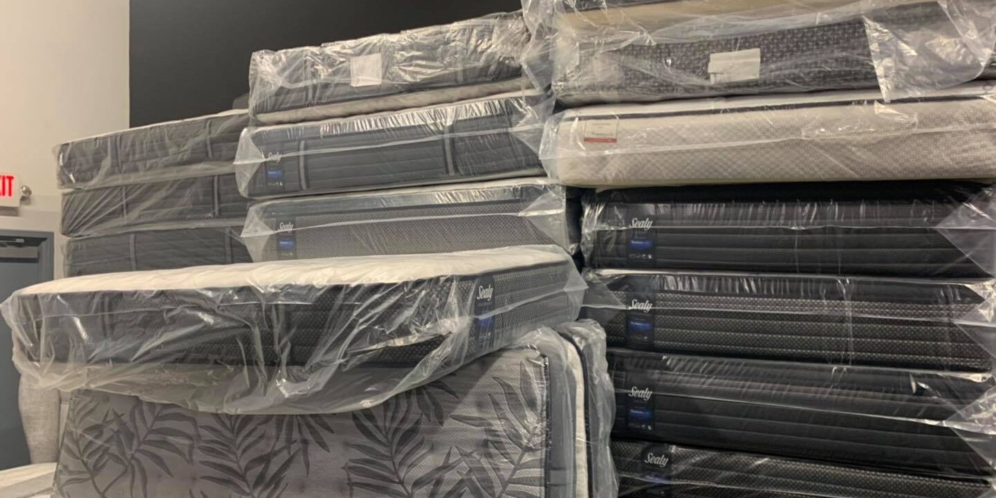 New Sealy Posturepedic Plus Queen mattress sale $699