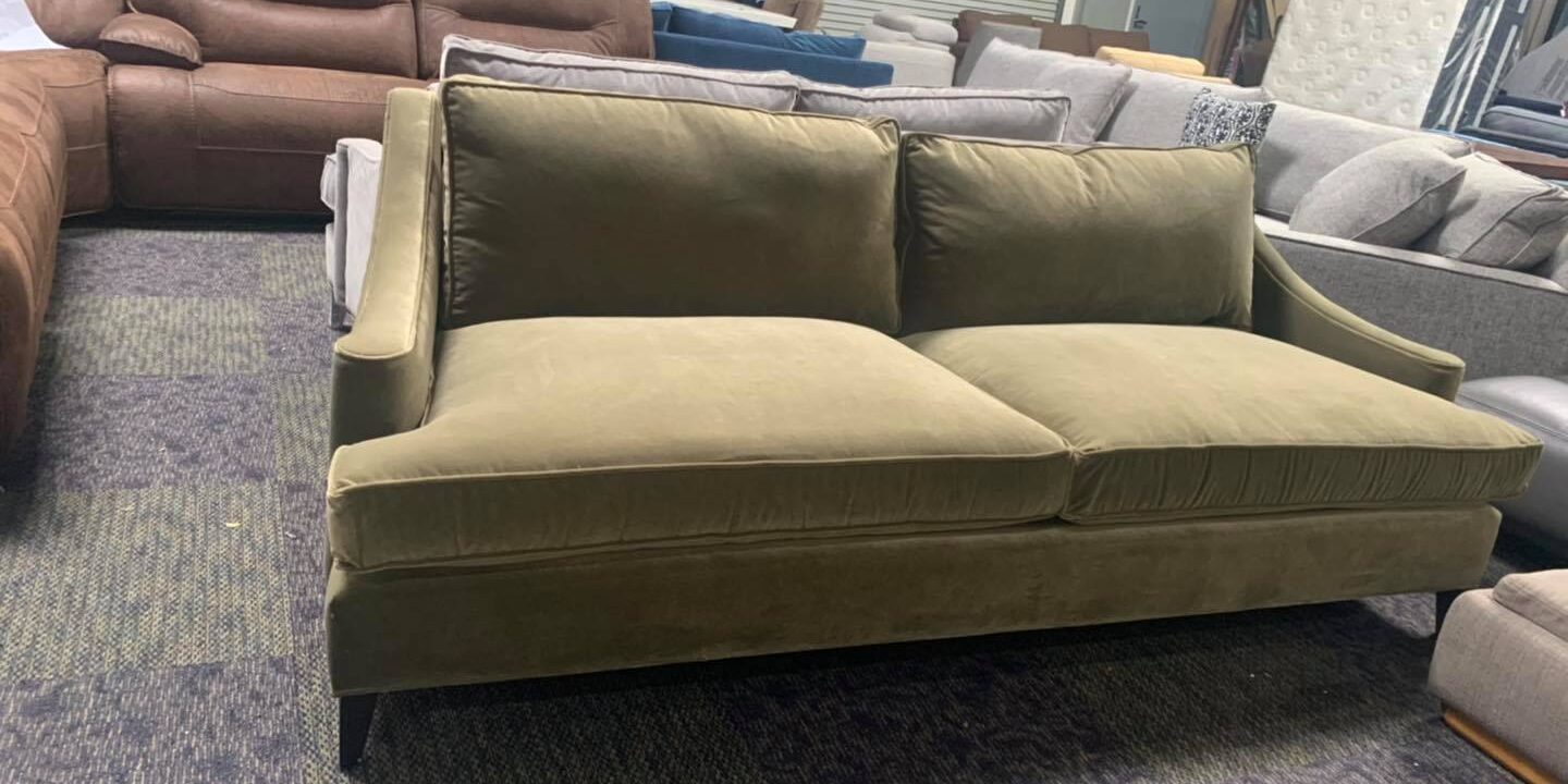 Charlotte Velvet Sofa $399