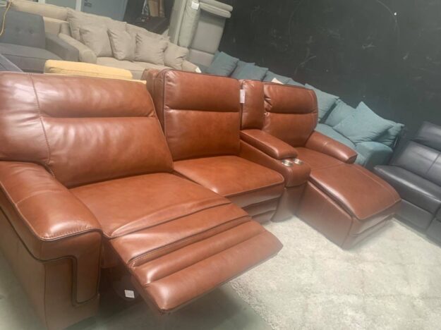 simonli-myars-4-piece-leather-leather-sectional-couch-with-one-power-recliner-o.jpg SimonLi Myars 4 Piece leather leather sectional couch with one power recliner, o