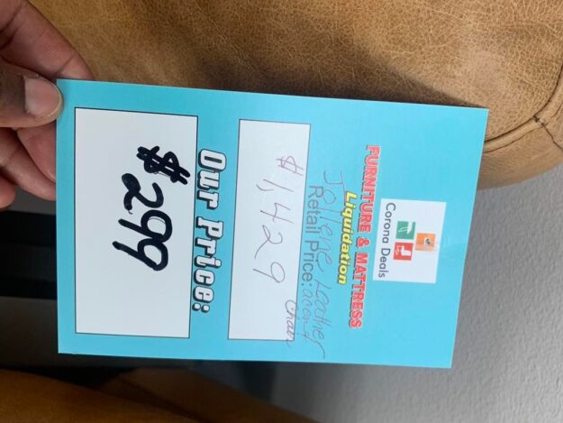 Jollene Leather accent chairs