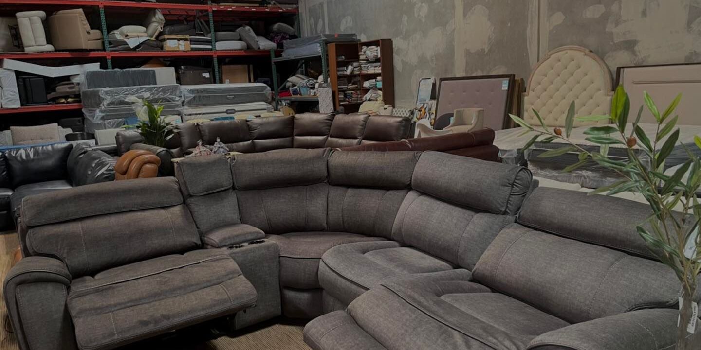 Hutchenson 5 pc fabric sectional