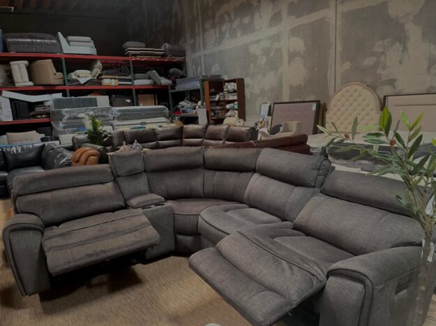 hutchenson-5-pc-fabric-sectional.jpg Hutchenson 5 pc fabric sectional