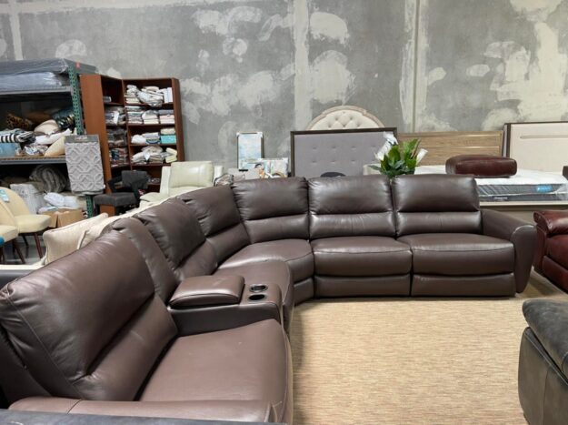 danvors-6-pc-leather-sectional.-1599.jpg Danvors 6 pc leather sectional. $1,599