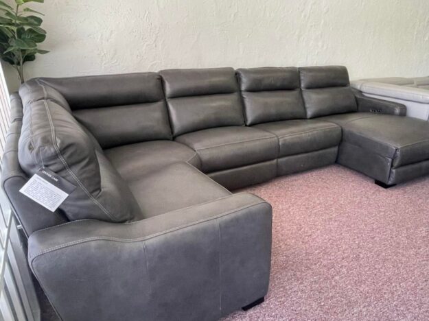 gabrine-5-pc-leather-sectional-with-2-power-recliners-and-chaise-1799.jpg Gabrine 5 Pc leather sectional with 2 power recliners and chaise $1,799