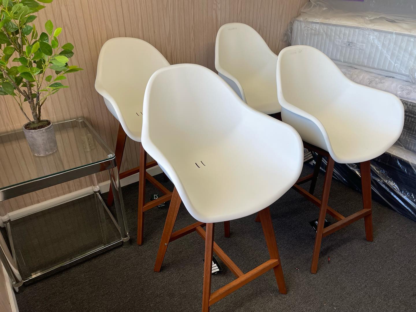 Mid century modern counter height chair 35 Corona Deals Furniture