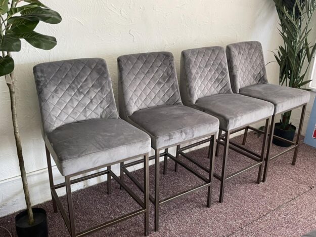 cambridge-grey-velvet-counter-stool-52.jpg Cambridge Grey Velvet Counter Stool $52