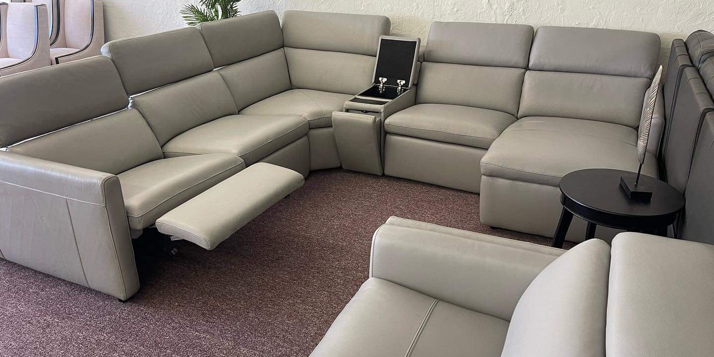 starlene-6-pc-leather-sectional-with-a-power-recliner-and-chaise-1699.jpg Starlene 6 Pc Leather Sectional With A Power Recliner And Chaise $1,699