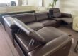 Dallon 5 pc leather sectional with 3 power recliners $1,599